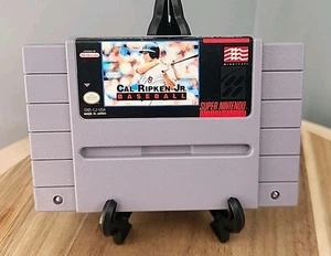 Cal Ripken Jr. Baseball SNES Super Nintendo VTG Retro Sports Game - Tested - Picture 1 of 7