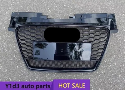For 2008-2014 AUDI TT TTRS 8J Front Bumper Grille silver Honeycomb Mesh Grill - Image 1 of 3
