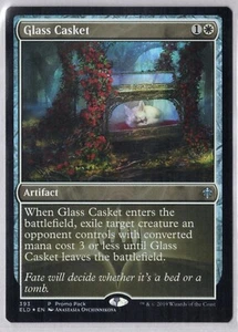 1x Glass Casket *FNM Dark Frame Promo Foil* - Throne of Eldraine - NM - Bild 1 von 1