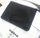 BAOBAO ISSEY MIYAKE Laptop Bag Tasche mit geometrischem Muster schwarz  NEU