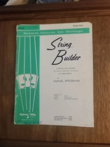 Belwin Course for Strings String Builder Violin by Samuel Applebaum - Picture 1 of 17