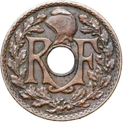 Moneda Indochina Francesa - 1/2 céntimo 1935 - París - ¡estado! Foto 1 de 2