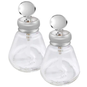 2 Stück Nagellack Make-up Entferner Pumpspender Push Down Glasflaschen 150ml - Bild 1 von 12