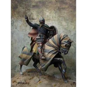  Unmontierter unbemalter 1/32 Resin Figur Modellbausatz alte europäische Kavallerie ** - Bild 1 von 4