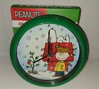 Peanuts Holiday Sound Clock A Charlie Brown Christmas Linus & Lucy Sing Carols