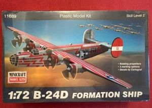NEW 1/72 Scale B-24D Formation ship Minicraft Model Kits 11689 - Picture 1 of 9