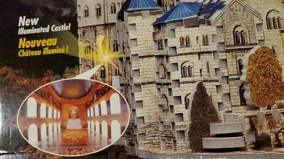  WREBBIT (3-D) PUZZ ~ "NEUSCHWANSTEIN CASTLE" (836 PIECES) ~ VERY DIFFICULT!!! - Image 1 of 4