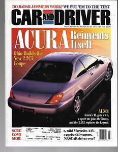 Magazine voiture et conducteur mars 1996 - Acura 2.2CL, Ford F150, Audi A6