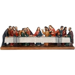 The Last Supper Da Vinci Inspiration Tabeltop Figurine Decorative Gift 12 inch L - Picture 1 of 4