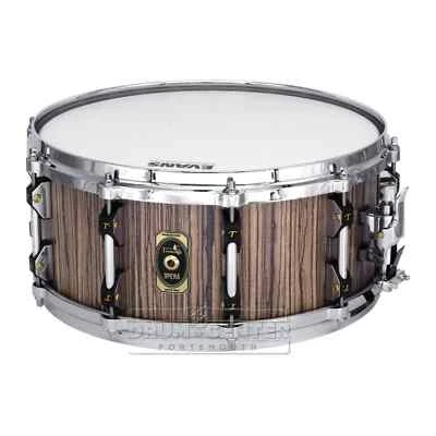 Tamburo Opera Series Stave Snare Drum 14x6.5 Zebrano - Image 1 of 3