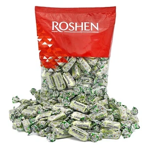 Roshen ""Kamille"" (Romashka) Schokoladensüßigkeiten mit verbrannter Creme Füllung 2 kg/4,4 lb - Bild 1 von 4