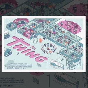 Mondo Movie 100soft Poster The Thing 100% Soft John Carpenter Horrorfilm - Bild 1 von 1