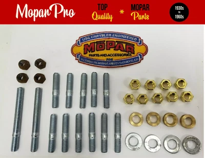1951 DODGE CAR & TRUCK BRAND NEW HARDWARE KIT FOR INTAKE/EXHAUST MANIFOLD - Image 1 of 4