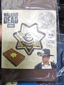 The Walking Dead AMC Rick Grimes Badge Notebook Supply Drop Exclusive - Bild 1 von 1