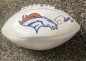 Demaryius Thomas Autographed Full Size Denver Broncos Logo Football JSA COA - Picture 1 of 4