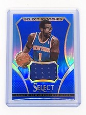 2013-14 Panini Select Swatches Blue Prizm #3 Amar'e Stoudemire /49 Knicks