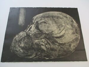 RARE JOSE CUEVAS LITHOGRAPH VINTAGE 1960'S LARGE SIGNED LIMITED ABSTRACT SURREAL