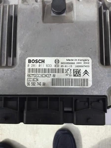 0281011633 9658274680 1.6 HDI ENGINE ECU PEUGEOT 407 CITROEN BOSCH DIESEL  - Picture 1 of 1