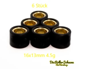 VARIOROLLEN GEWICHTE 16x13mm/ 4,5 g. DERBI APRILIA PIAGGIO GILERA DNA 50 (9079) - Picture 1 of 4