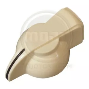 Mojotone flacher gedeckter cremefarbener Hühnerkopfknauf mit Einstellschraube 10er-Set - Bild 1 von 1