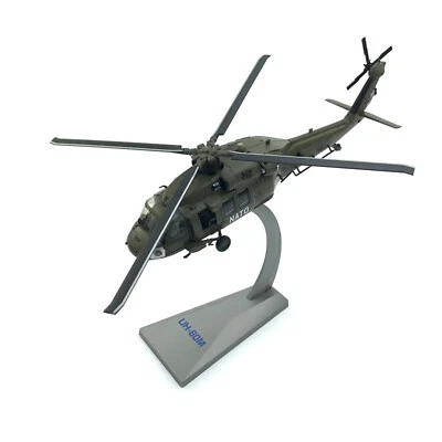 1/72 US UH-60 Helicopter Fighter Aircraft Diecast Model Alloy Millitary Scene D - Image 1 of 4