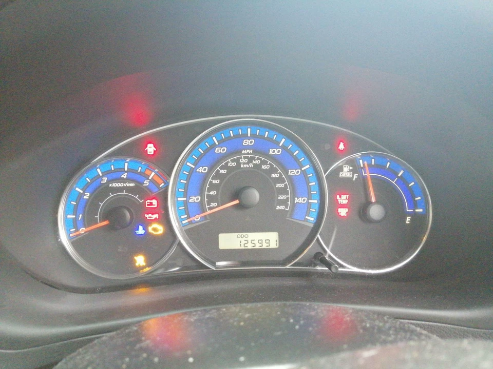 RELOJES SPEEDO SUBARU FORESTER 2.0D RHD MANUAL PANEL DE INSTRUMENTOS 2008-2013 Foto 1 de 1