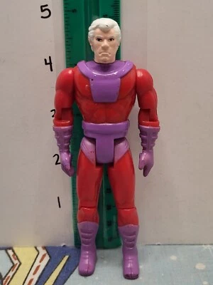 Boneco de ação vintage X-Men Magneto brinquedo colecionável Marvel Toy Biz 5" 1991 - Imagem 1 de 2