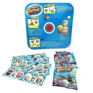 Mighty Beanz Spielset inkl. Beanz Posteraufkleber und Spielmatte Neu - Bild 1 von 3