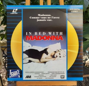 Laser Disc Madonna – In Bed With - Fra 1991 / Disc NEUF Jamais Lu ! (EX/MINT) - Photo 1/3