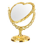  Double Side Mirror Vanity Tabletop Heart Cosmetic with Lights
