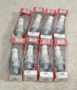 8 Vintage 1985 Champion Spark Plugs J8C Sparkplugs NOS New NIB - Picture 1 of 3