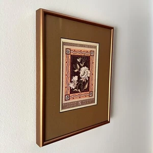 Vintage Nielsen Adjustable Picture Photo Frame 8x10 Metal Copper Wall Mount - Picture 1 of 11
