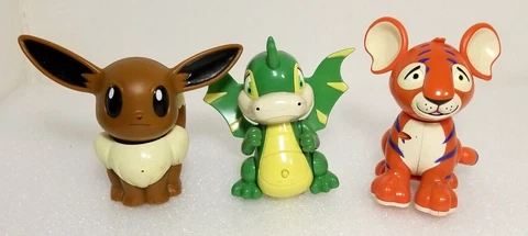 Pokemon 1998 Nintendo Tomy Pokémon Eevee  + 2 Neo pets Untested Cover