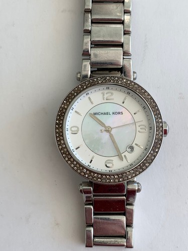 Orologio Michael Kors Bracciale Glitz Strass Acciaio Inox MK 5088