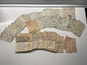 Recibo de giro postal vintage Yugoslavia Trogir cca 1920-1940, lote de cca 70 piezas - Imagen 1 de 16