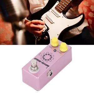 Spring Reverb Effect Pedal 1/4 Inch Mono Jack Mix Dwell Knob Low Noise Alumi WYD - Picture 1 of 21