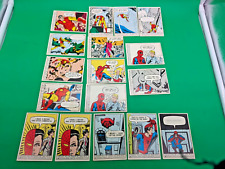 1966 -16 Donruss Marvel COMIC MCG Trading Cards SPIDER-MAN IRON MAN LOT #5