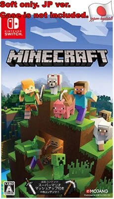 Nintendo Switch JP ver USED SOFT ONLY Minecraft - Image 1 of 3