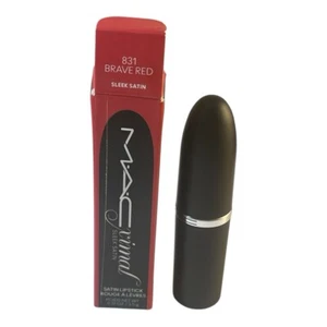 Macximal rossetto raso elegante 831 rosso coraggioso 0,12 oz/3,5 g nuovo autentico #569 - Foto 1 di 5