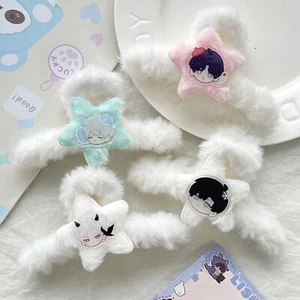 Love and Deepspace Fringe Clip Cosplay Bobby Pin Cute Plush Headdress Decor - Picture 1 of 10