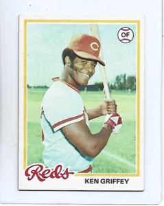 Ken Griffey Sr. 1978 Topps Baseball #80 - Cincinnati Reds - Bild 1 von 2