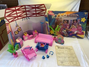 BARBIE AND THE ROCKERS Rockin' House Party Set & Diorama ARCO Doll Playset READ - Picture 1 of 10