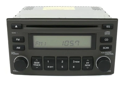 Receptor de CD de un solo disco radio AM FM Hyundai Accent 2006-2011 96100-1E480AR 96ET Foto 1 de 4