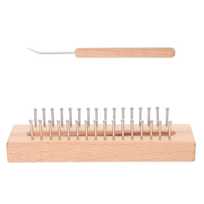  Webstuhl Strickset Webstuhl-set Schal Stricken Webstühle Zum Weben - Bild 1 von 4