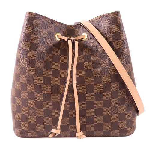 LOUIS VUITTON（LV） Borsa a tracolla Louis Vuitton LV GHW NeoNoe N40198 Damier Ebene marrone