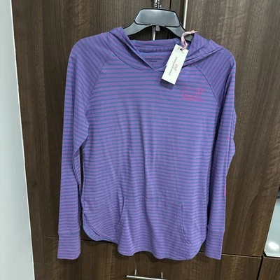 Camiseta con capucha Vineyard Vines Beachcomber para niñas nueva con etiquetas Foto 1 de 4
