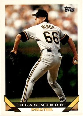 1993 Topps Traded #82T Blas Minor - Image 1 of 2