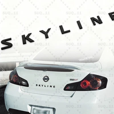 For Nissan JDM 370GT G37 Skyline Trunk Badge Emblem for Infiniti 84895-JL00A - Image 1 of 4