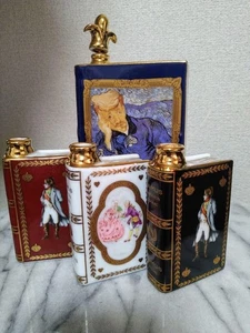 Camus Napoleon Libro Bottiglie Vuote Van Gogh Doctor Gachet + Set 3 Mini Bottiglie - Foto 1 di 18