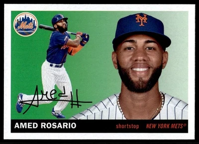 2020 Topps Archives Amed Rosario New York Mets #84 - Image 1 of 2